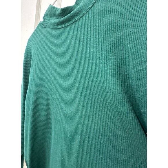 Jennifer Moore women’s size large blue green turtleneck - Picture 11 of 11